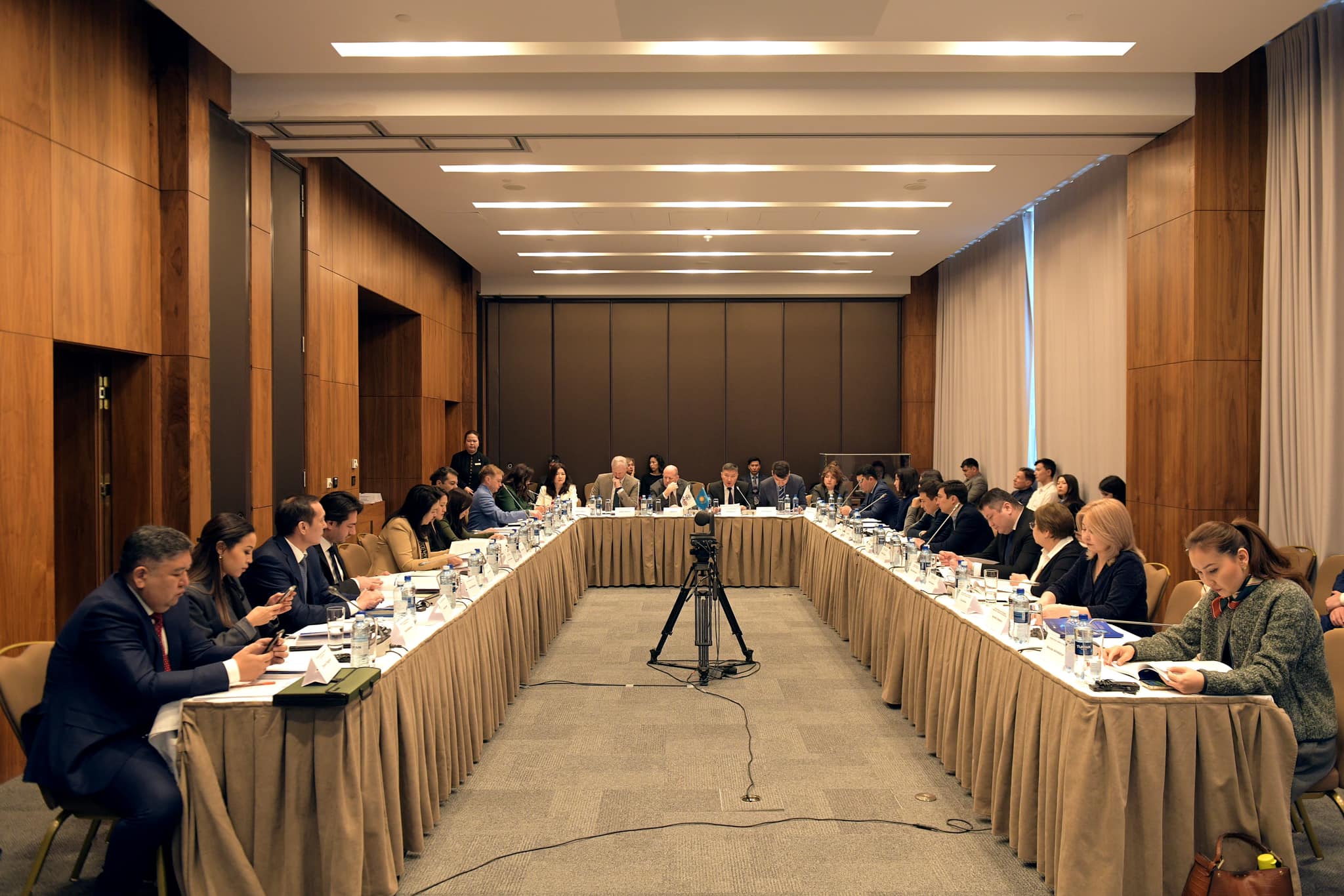 On December 20, 2023, a seminar on the National Trade Facilitation Report of the Republic of Kazakhstan was held, organized by the USAID Central Asia Trade Program in cooperation with the Ministry of Trade and Integration and QazTrade JSC.