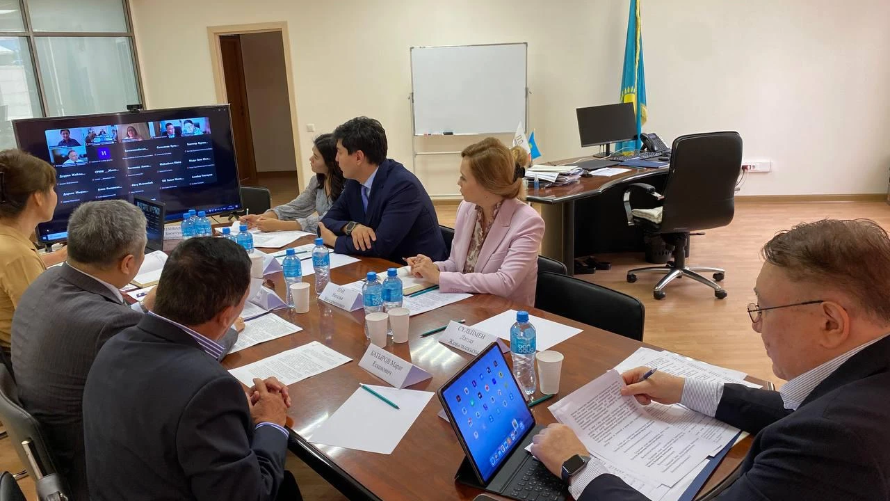 THE INSTITUTE OF PARLIAMENTARISM AND THE PROJECT OFFICE OF THE SENATE OF THE PARLIAMENT OF THE REPUBLIC OF KAZAKHSTAN DISCUSSED THE DRAFT "LAW OF SCIENCE CITY" 